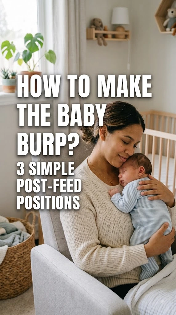 How to Burp a Baby After Feeding